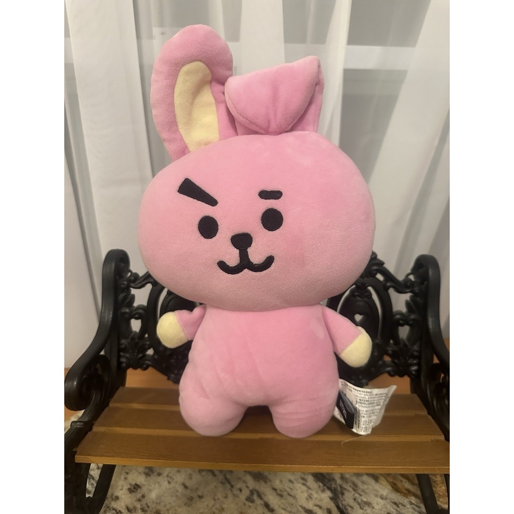 (NEW) Rare BT21 BTS Jungkook Jumbo Cooky Standing Plush Doll Limited Edition